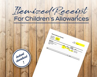 週手当の明細書