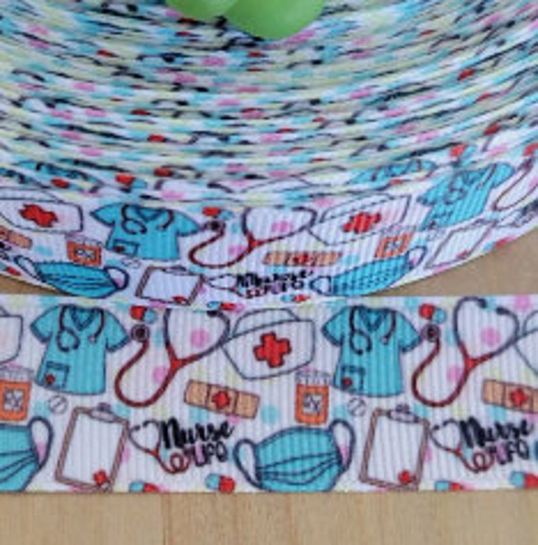 Healthcare Hero Grosgrain Ribbon Nurse Doctor Heart - Etsy