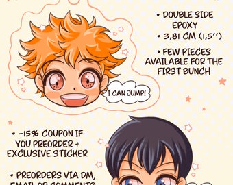 Haikyuu phone charms