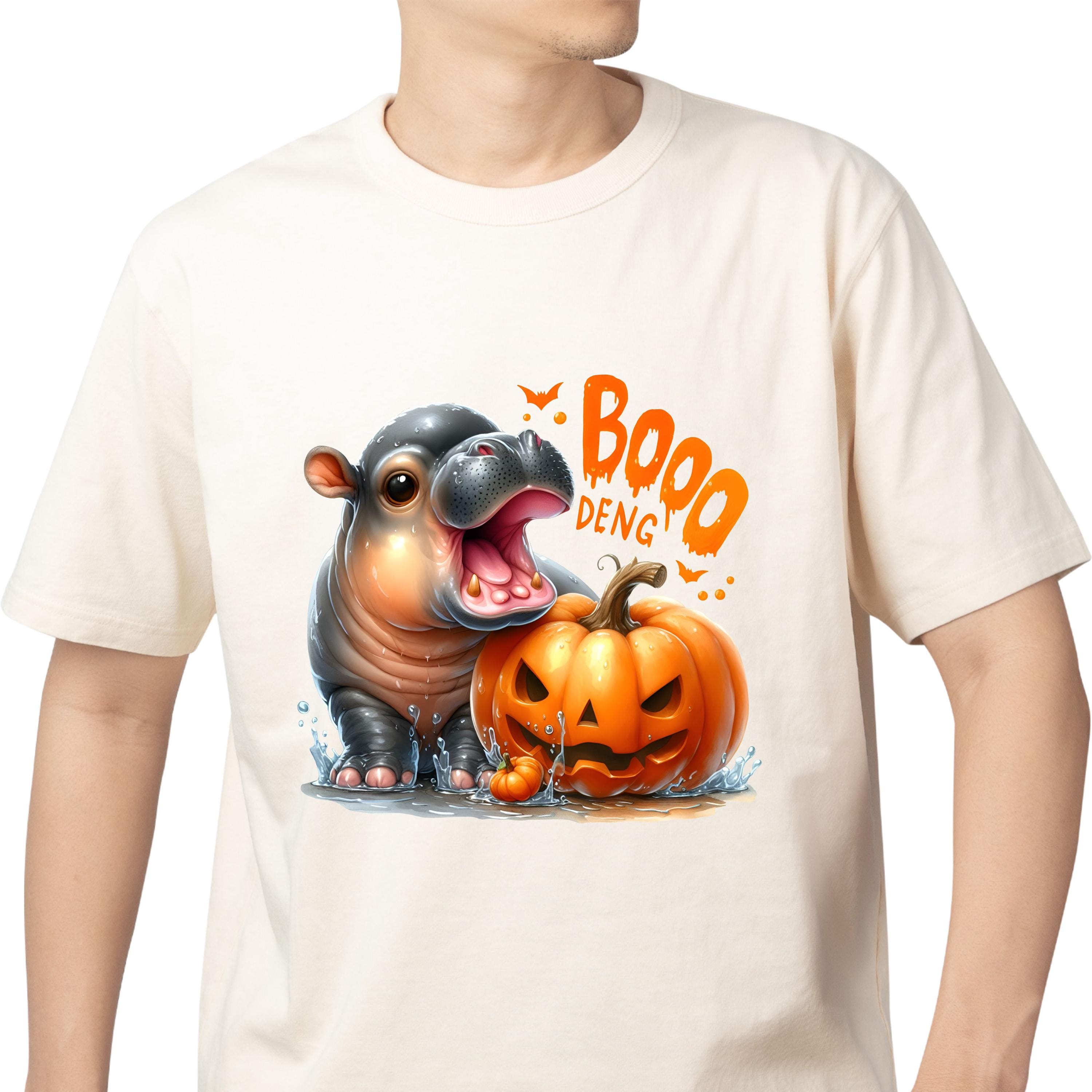 Moo Deng Halloween Hippo Moo Deng Moo Deng Png Cute Moo Deng Png Boo