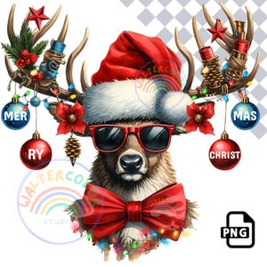 Shotgun shells and christmas bells