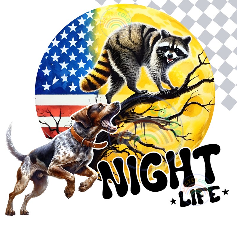 Coon Hunting Svg Etsy