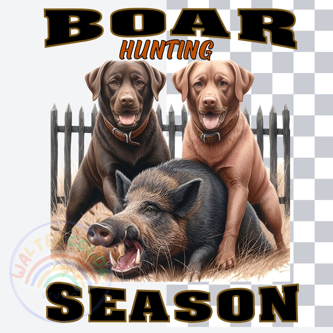 Boar Hunting Season PNG: Hog Hunter Art (digital Download) - Etsy, image size:1080x1080