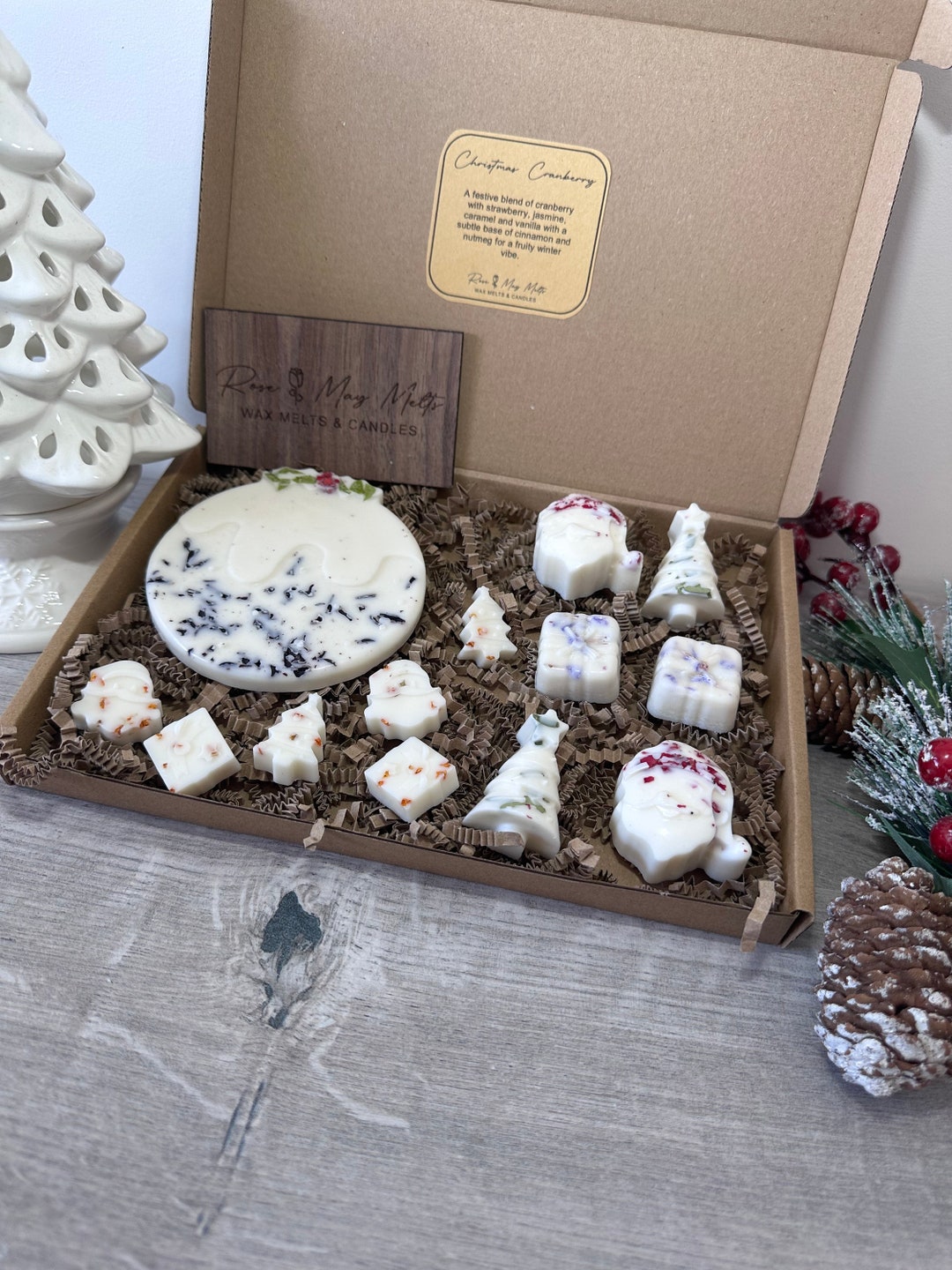 Christmas Wax Melt Set Large Christmas Set Soy Wax Melts - Etsy