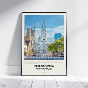 Digitale Ölfarbe, Philadelphia Druck, Philadelphia Kunst, Philadelphia Poster, Philadelphia Foto, Philadelphia Posterdruck, Philadelphia
