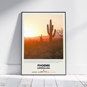 Digital Oil Paint, Phoenix Print, Phoenix Wall Art, Phoenix Poster, Phoenix Photo, Phoenix Poster Print, Phoenix Wall Decor, Arizona Print