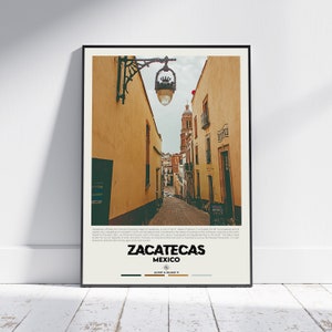 Digital Oil Paint, Zacatecas Print, Zacatecas Wall Art, Zacatecas Poster, Zacatecas Photo, Zacatecas Poster Print, Zacatecas Decor, Mexico