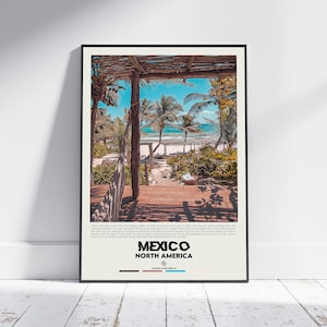 Digitale Ölfarbe, Mexiko Druck, Mexiko Wandkunst, Mexiko Poster, Mexiko Foto, Mexiko Poster Druck, Mexiko Wanddekor, Nordamerika Druck