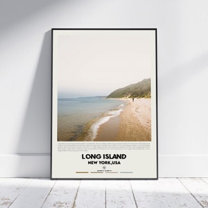 Digitale Ölfarbe, Long Island Druck, Long Island Kunst, Long Island Poster, Long Island Foto, Long Island Poster Druck, Long Island Dekor