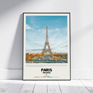 Digital Oil Paint, Paris Print, Paris Wall Art, Paris Poster, Paris Photo, Paris Poster Print, Paris Wall Decor, France Poster Print