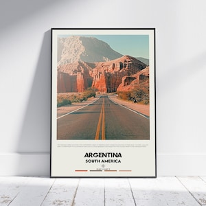 Digital Oil Paint, Argentina Print, Argentina Wall Art, Argentina Poster, Argentina Photo, Argentina Poster Print, Argentina Wall Decor