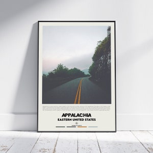 Digital Oil Paint, Appalachia Print, Appalachia Wall Art, Appalachia Poster, Appalachia Photo, Appalachia Poster Print, Appalachia Decor