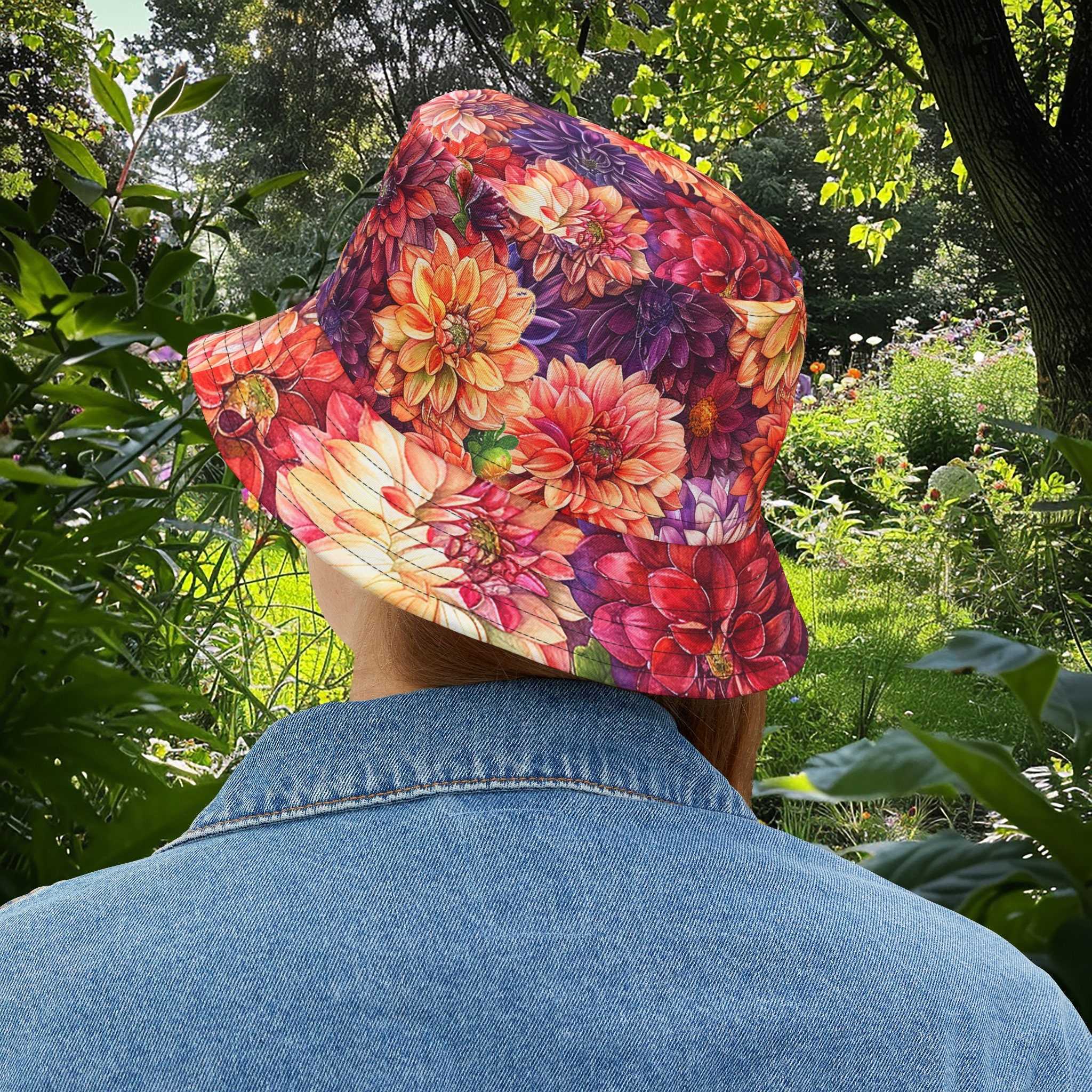 Cottagecore Garden Hat Handmade New Never Worn Garden Grandma Grandma Garden Hat - Etsy main image 4