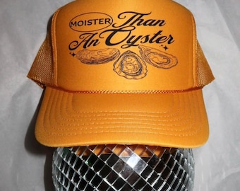 Moister Als ein Austern-Trucker-Hut, lustiger Slogan-Hut, unangemessene ungelenke Fernlastfahrer