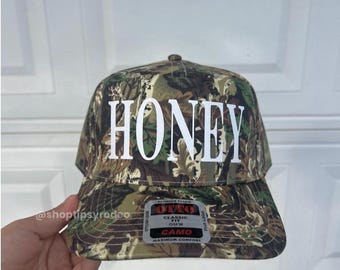 Honey Camo Trucker Hat | Women's Country Concert Cap