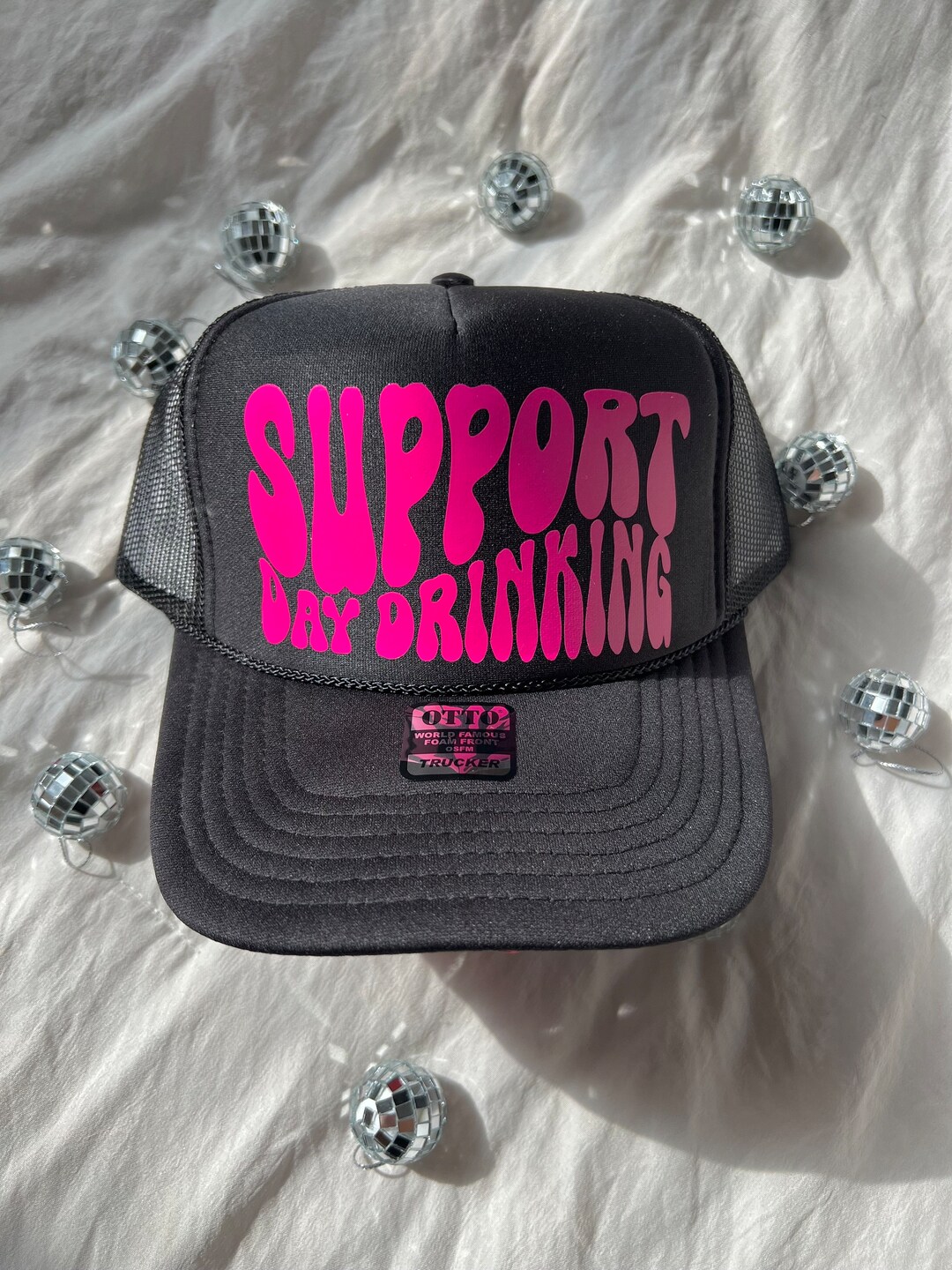 Day Drinking Weather Trucker Hat