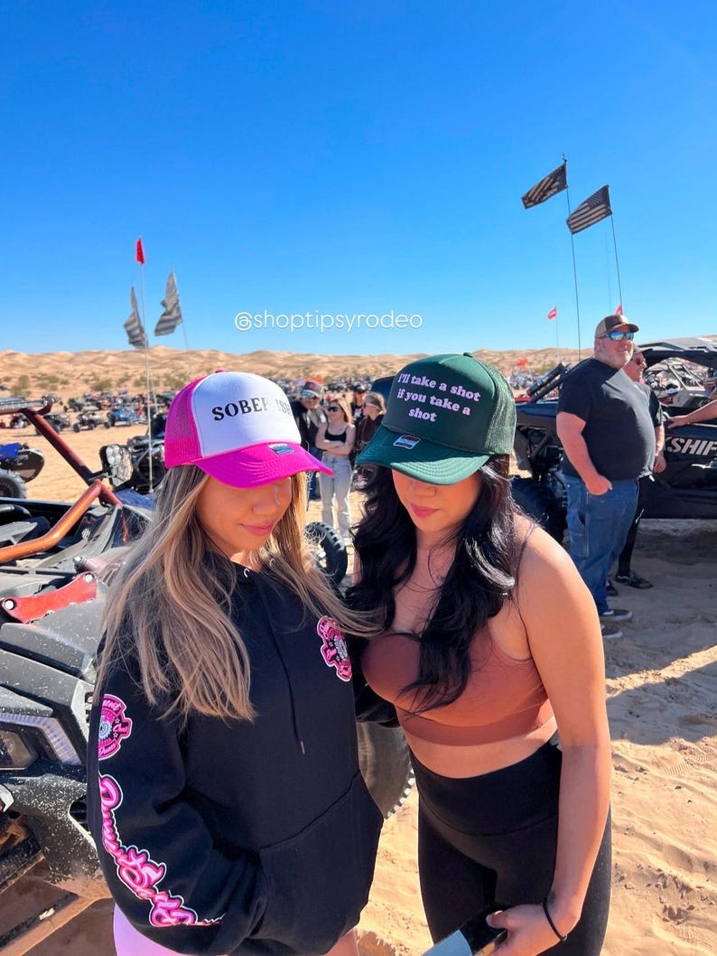 Take a Shot Trucker Hat | Bachelorette Party, Day Drinking, Feral hat, fun hats image 4