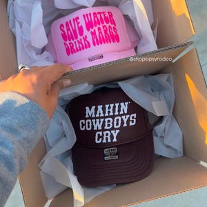 Save water trucker hat  | Trucker Hat | Weekend Hat | Trendy Trucker Hat |Bachelorette Hat| drinking hat | custom hat, birthday
