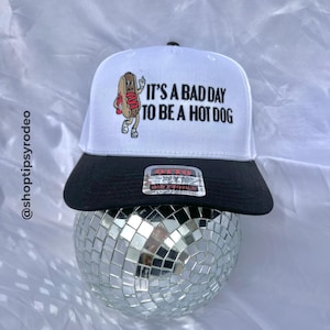 bad day to be a Hot Dog Hat  Fourth of July Hat, USA hat, Merica Hat, Trendy Trucker hats , Red white and booze