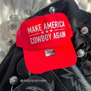 Make America Trucker Hat|  western Trucker Hat | Country Trucker Hat| Bachelorette Hat | Trendy Hats| Trucker Hats | Party Hats