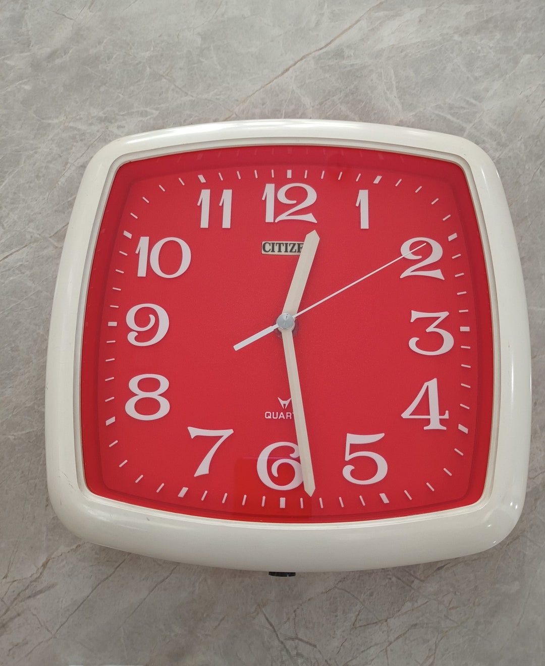 Vintage Citizen Japanese Wall Clock Antique Clock/middle Etsy