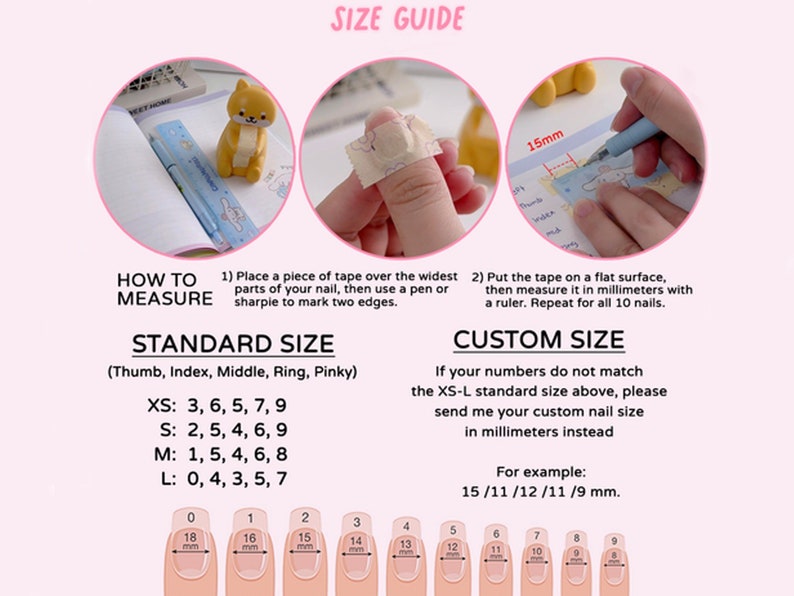 Cool Gothicinspired Style Nails Halloween 3D Press on Nails Custom 3D