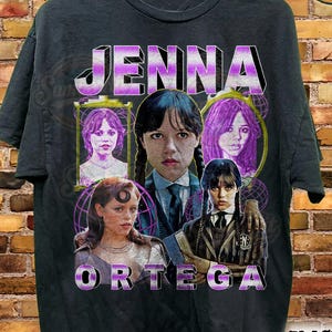 Jenna Ortega Bootleg Graphic Tee Shirt, Halloween T-Shirt