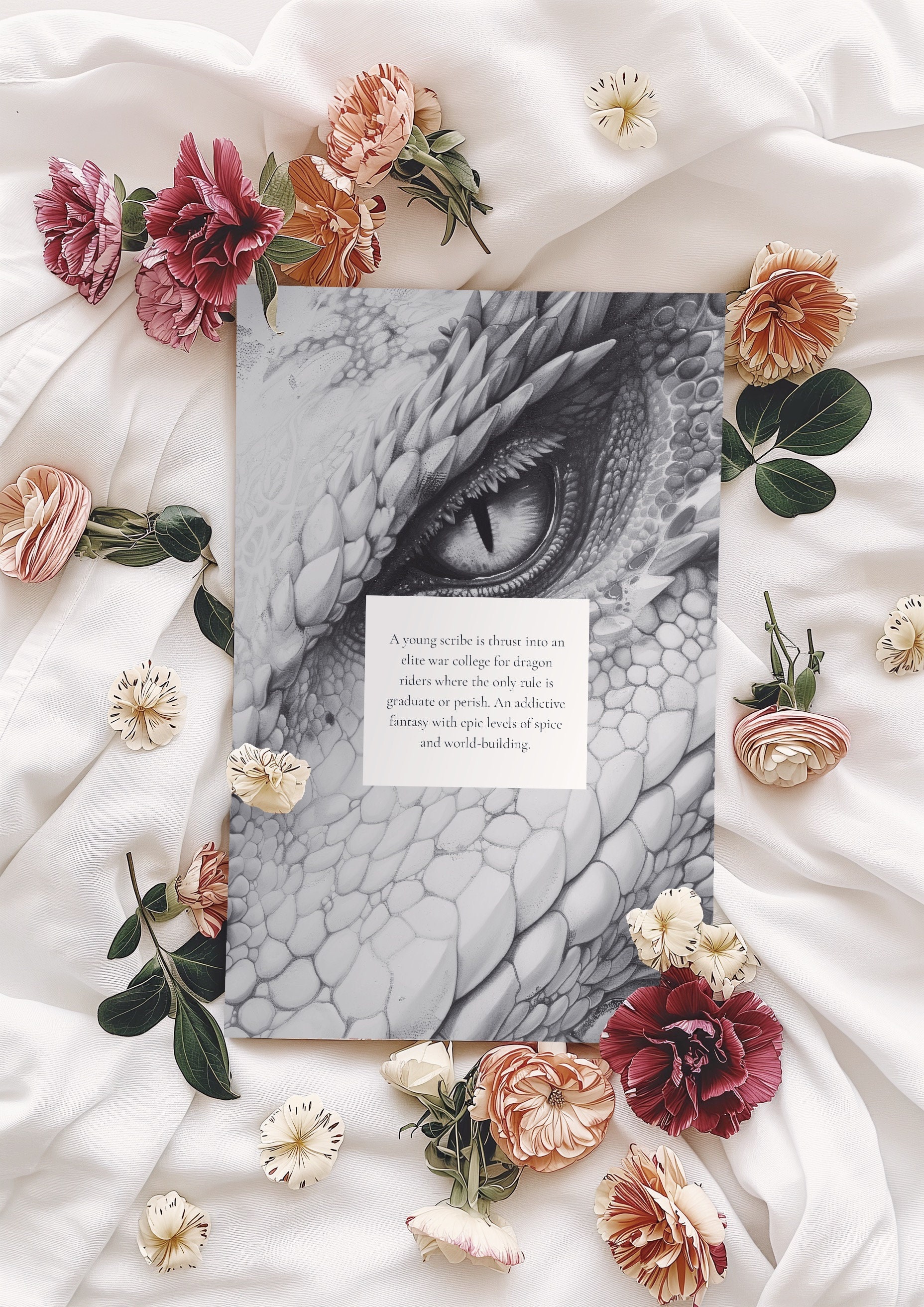 Fourth Wing Dust Jacket Instant Digital Print File Instant PDF File Printable Digital Download