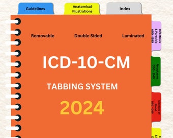 2024 AAPC ICD-10-CM Tabbing System