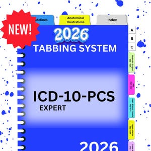 2026 AAPC  ICD-10-PCS Tabbing System