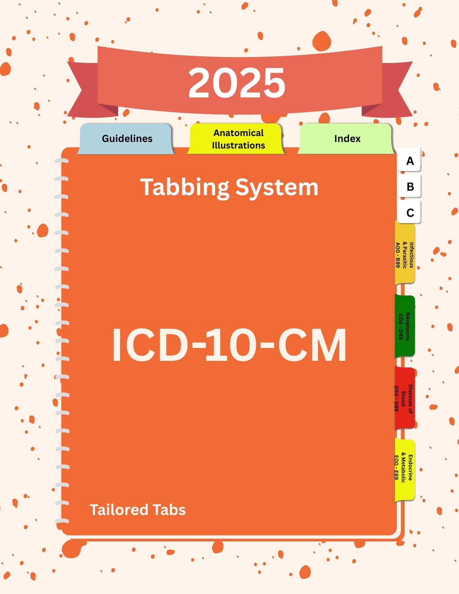 2025 ICD-10-CM Tabbing System - Etsy