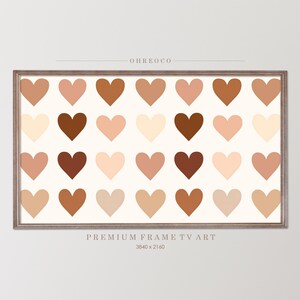 Samsung Frame tv art Valentines Day, Hearts Frame tv art, Valentines Samsung Art TV, TV Art Digital Download, Valentine&#39;s Day Frame TV Art