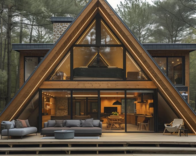 25. Home design inspiration(**No plan**)1 front view image (JPG) and 1 front view animation (MP4) Download for more design inspiration.