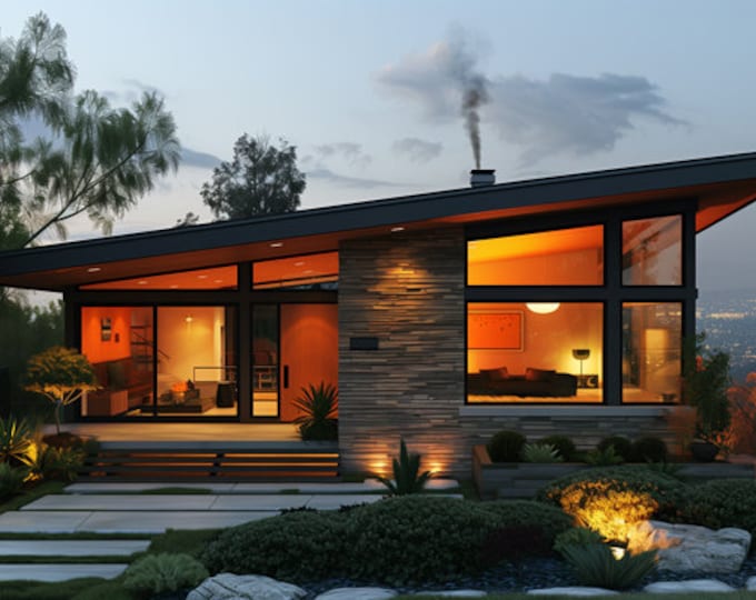 103.Home design inspiration(**No plan**)1 front view image (JPG) and 1 front view animation (MP4) Download for more design inspiration.