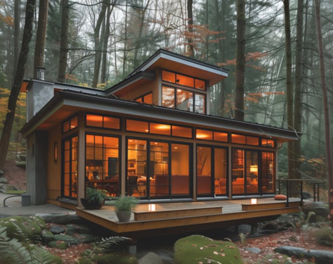 138. Home design inspiration(**No plan**)1 front view image (JPG) and 1 front view animation (MP4) Download for more design inspiration.