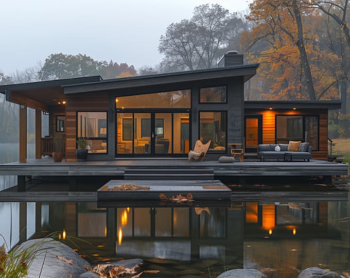 160.Home design inspiration(**No plan**)1 front view image (JPG) and 1 front view animation (MP4) Download for more design inspiration.