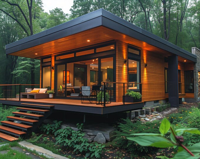 223. Home design inspiration(**No plan**)1 front view image (JPG) and 1 front view animation (MP4) Download for more design inspiration.