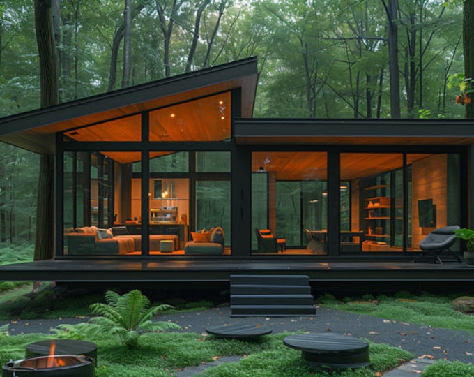 184. Home design inspiration(**No plan**)1 front view image (JPG) and 1 front view animation (MP4) Download for more design inspiration.