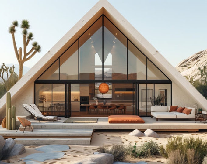 39. Home design inspiration(**No plan**)1 front view image (JPG) and 1 front view animation (MP4) Download for more design inspiration.