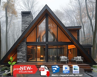 P9.Ready!!(PDF PLAN,3D skrtchup,MP4,JPG)Basic architectural plans for 1-Story Hous Hous,1 bedrooms,1attics ,1 bath,1 kitchen,living,basement