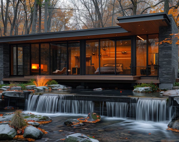 236.Home design inspiration(**No plan**)1 front view image (JPG) and 1 front view animation (MP4) Download for more design inspiration.