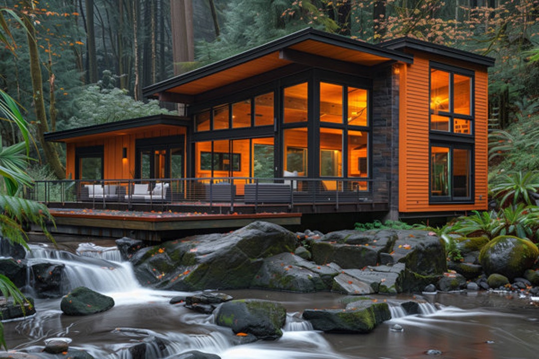 229. Home Design Inspirationno Plan1 Front View Image JPG and 1 Front View Animation MP4 Download for More Design Inspiration. - Etsy Japan