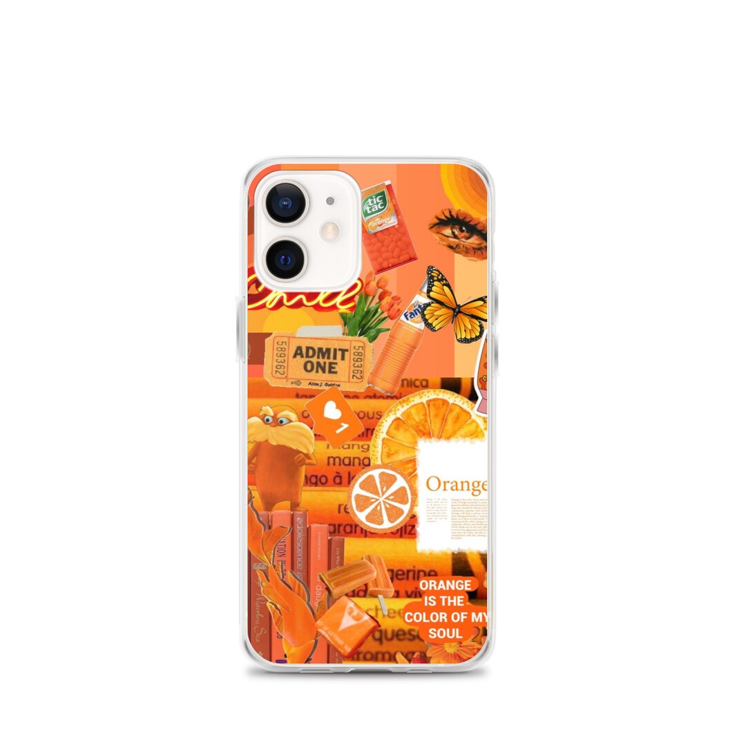 Clear Case for Iphone® the Lorax Orange Phone Case Etsy