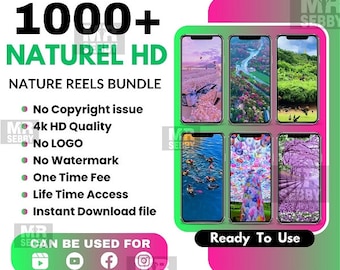 1000+ Nature Reels Bundle tiktok video