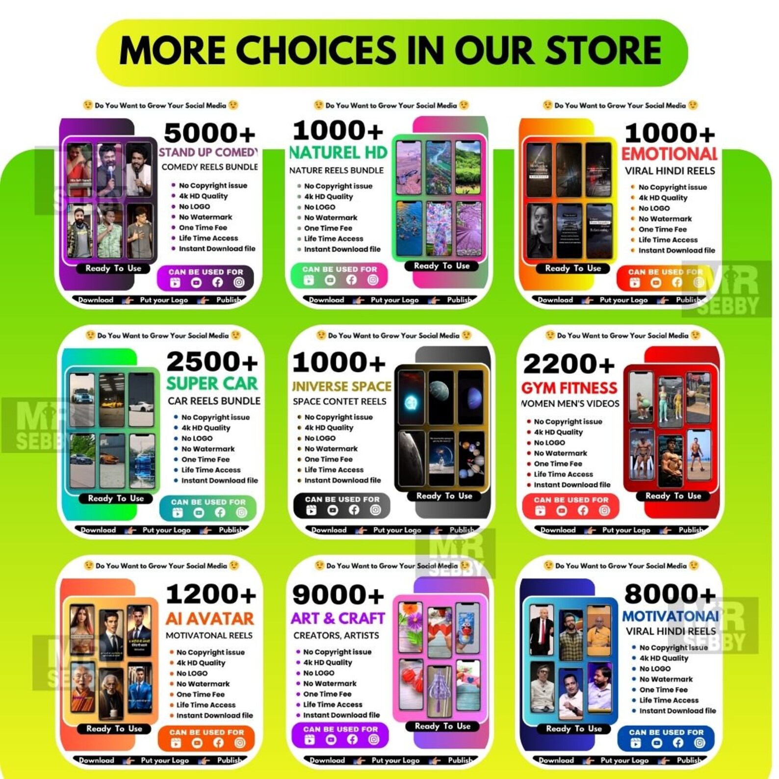 Get 2200 Movie Clips Reels Bundle Download Copyright Free Instagram