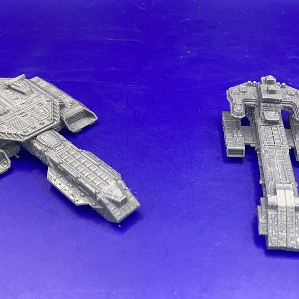 Stargate SG1 Compatible - Tau'ri (Earth) X-303 & X-304 Daedalus Battlecruiser