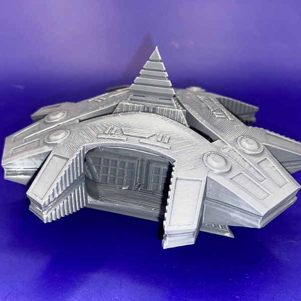 Réplica de Stargate SG1: modelo de nave nodriza Goa'uld Ha'tak (Tok'ra, Free Jaffa, Goa'uld)