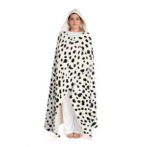 Signature Sip Snuggle And Glow Dalmatian Hooded Sherpa Fleece Blanket Fur Mom Life Fur Mama Blanket Snuggle Blanket Fuzzy Winter Blanket