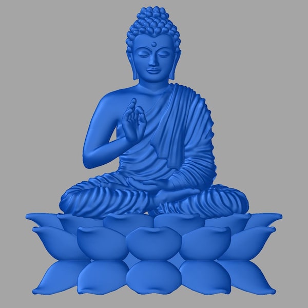 Buddha RLF File | Buddha STL File | Buddha Wall Art | Buddha 3D | Gautama Buddha | Buddha Face | Gautam Buddha Dxf files | Support in ArtcAM