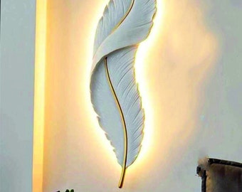 3D Feather Wood Wall Art, Feather STL Model, CNC Router Carving ArtCAM File, Wall Sculpture, Wood Carving, 3D Model, ArtCAM cnc File